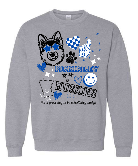 McKinley Huskies Spirit Sweatshirt