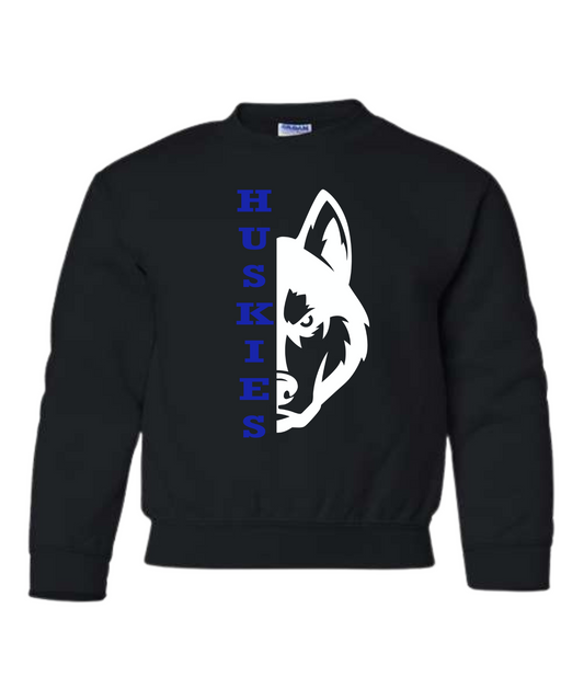 Huskies Half Head Sweatshirt- McKinley