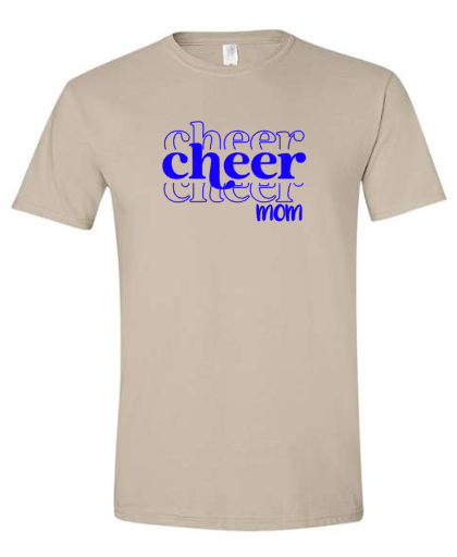 OHS Cheer Mom Tee- Tan